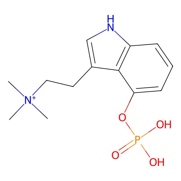 2D Structure of Aeruginascin
