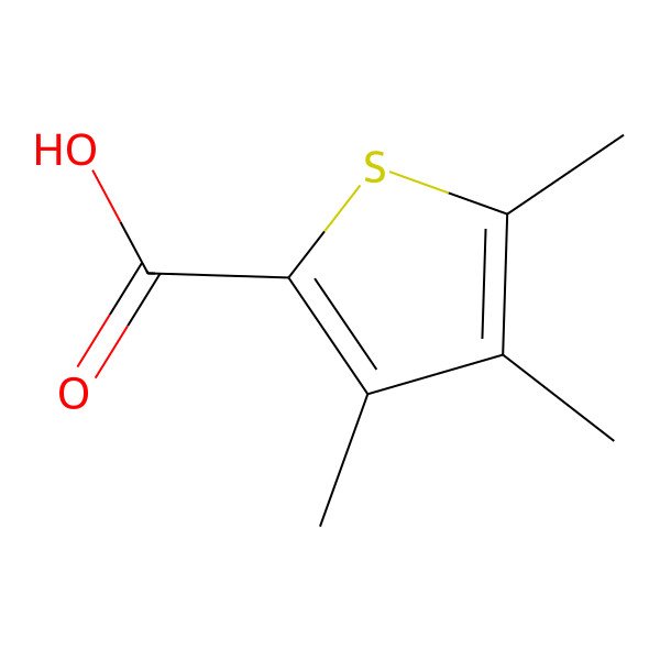 2D Structure of Trimethylthiophene-2-carboxylicacid 2D Structure of Trimethylthiophene-2-carboxylicacid