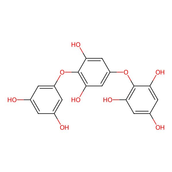 2D Structure of Triphlorethol A