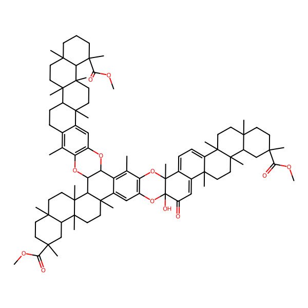 2D Structure of Triscutin B