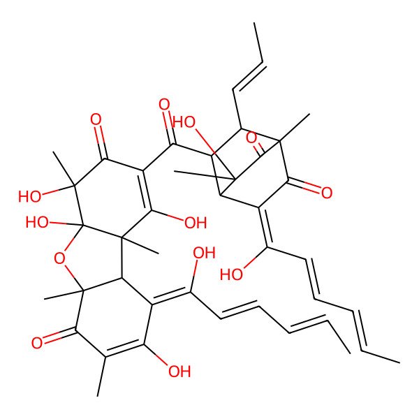 2D Structure of Trisorbicillinone A