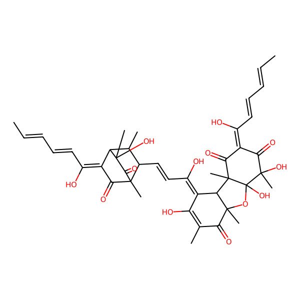 2D Structure of Trisorbicillinone C