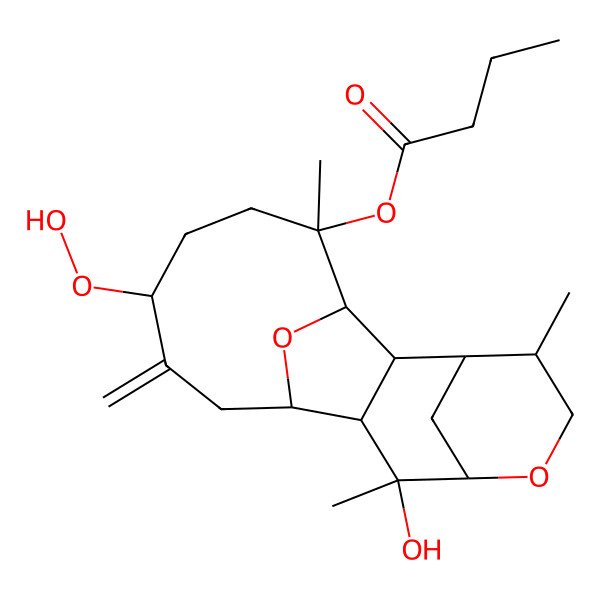 2D Structure of Tritoniopsin B, rel-