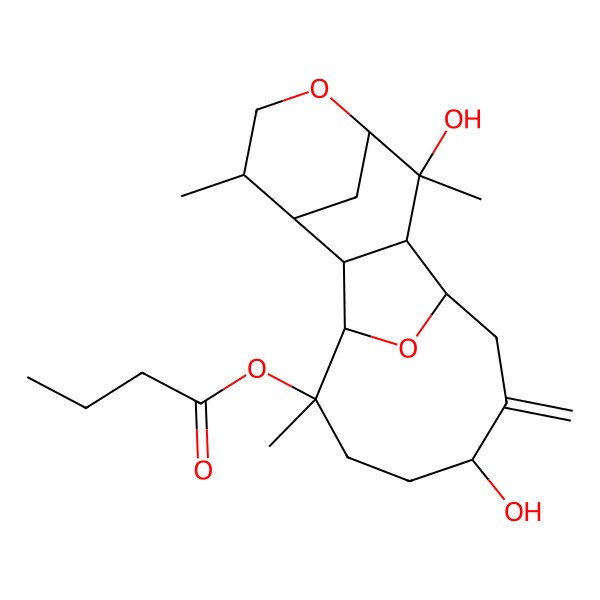 2D Structure of Tritoniopsin C, rel-