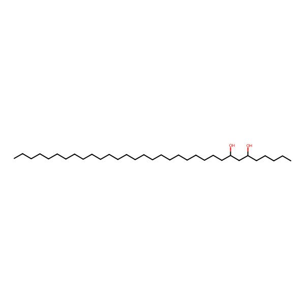 2D Structure of Tritriacontane-6,8-diol