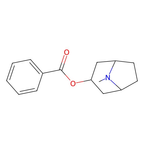 2D Structure of Tropacocaine