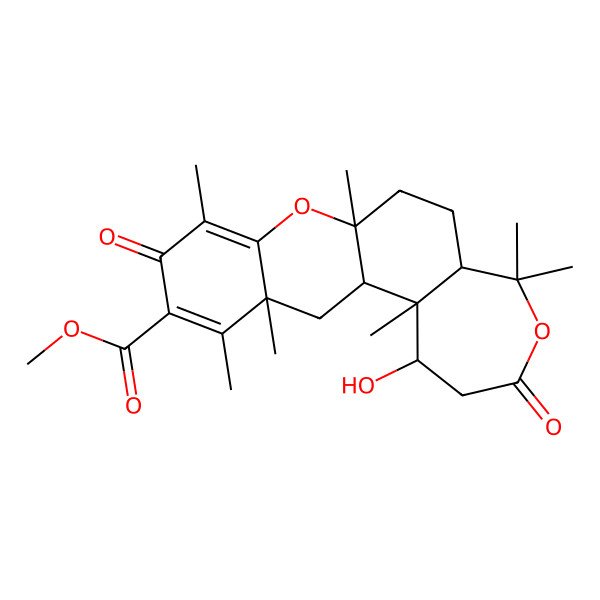 2D Structure of Tropolactone D