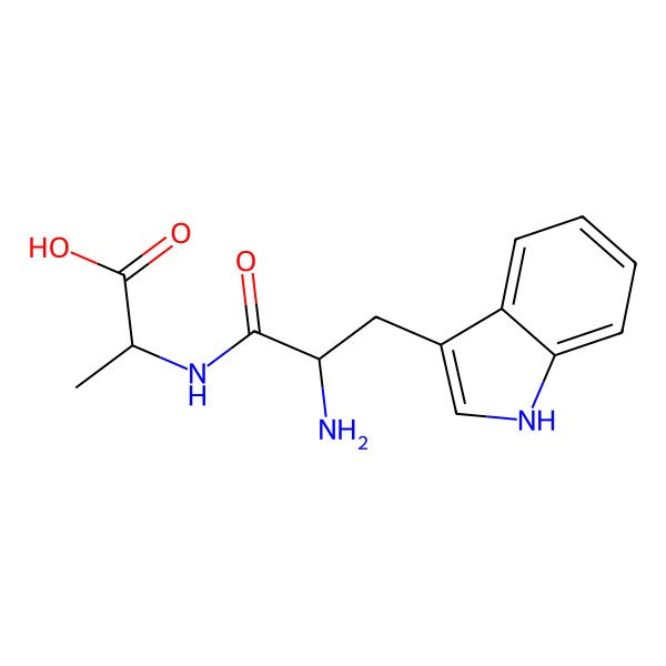 2D Structure of Trp-Ala