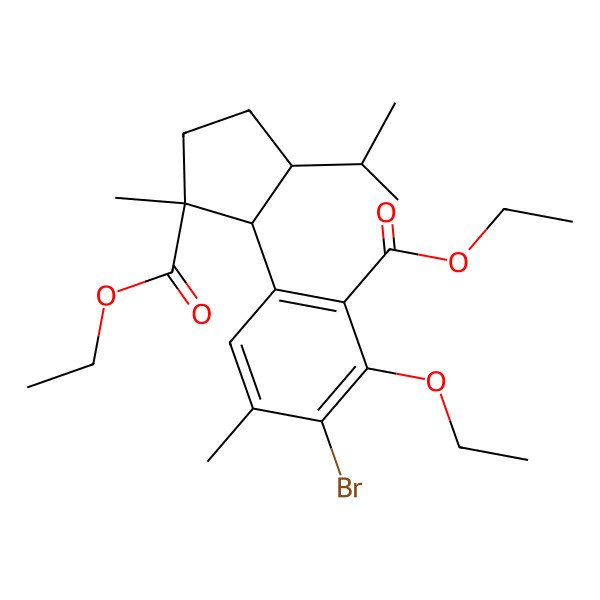 2D Structure of tryethylhamigeran E