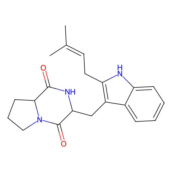 2D Structure of Tryprostatin b