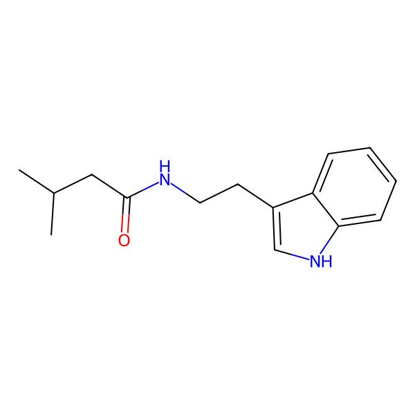 2D Structure of Tryptamine Isovalerate