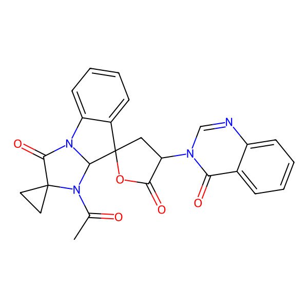 2D Structure of Tryptoquivaline K