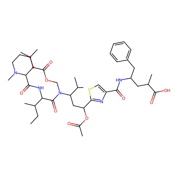 2D Structure of Tubulysin D