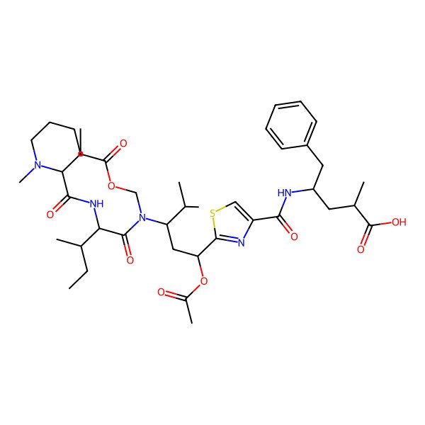 2D Structure of Tubulysin F