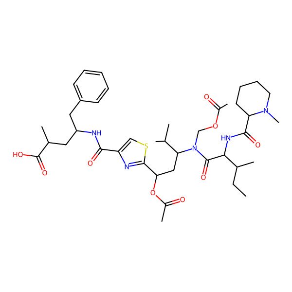 2D Structure of Tubulysin H