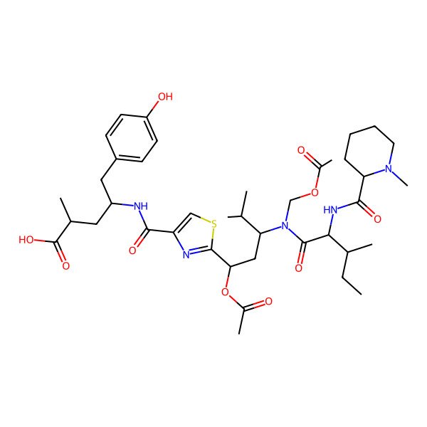 2D Structure of Tubulysin I