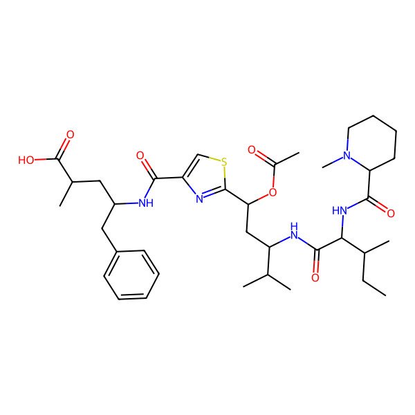 2D Structure of Tubulysin U