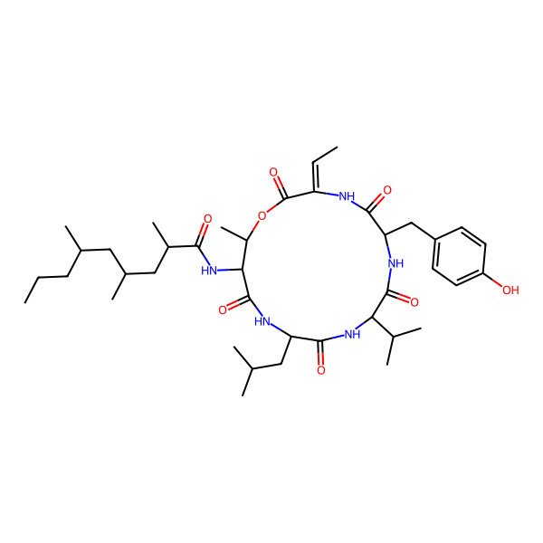 2D Structure of Tumescenamide B