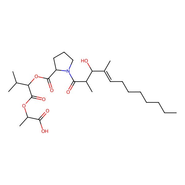 2D Structure of Tumonic acid C