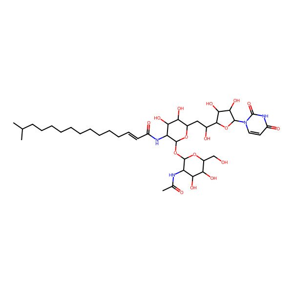 2D Structure of Tunicamycin 16:1 Mixture