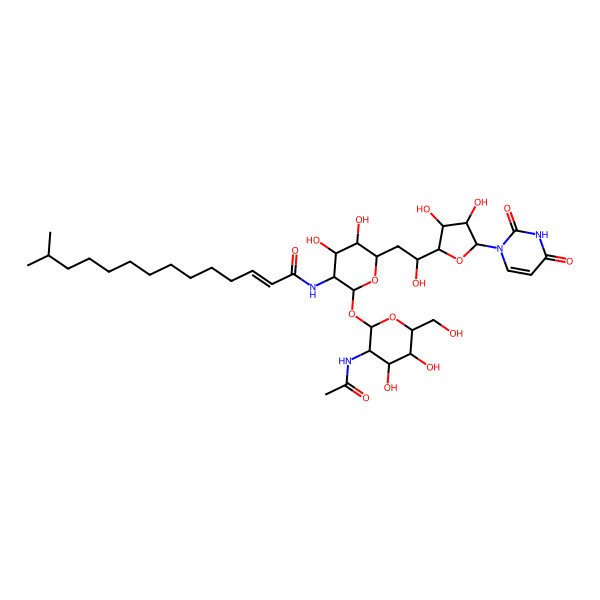 2D Structure of tunicamycin A