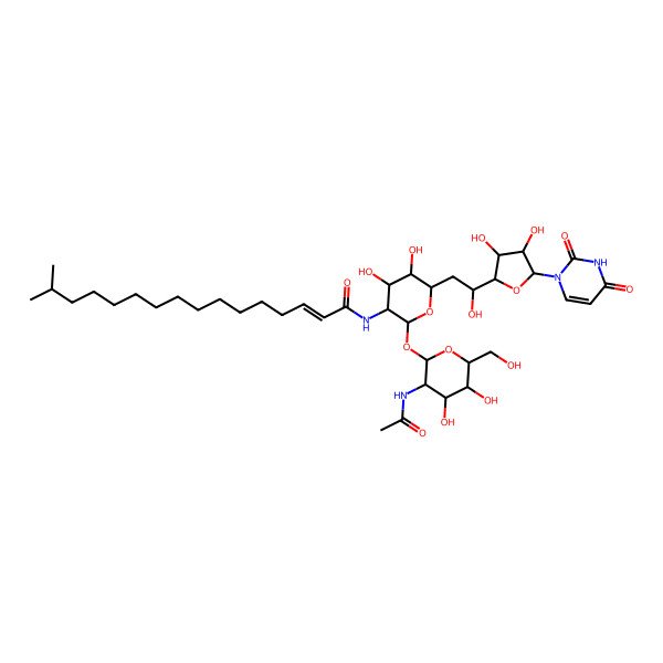 2D Structure of tunicamycin D2