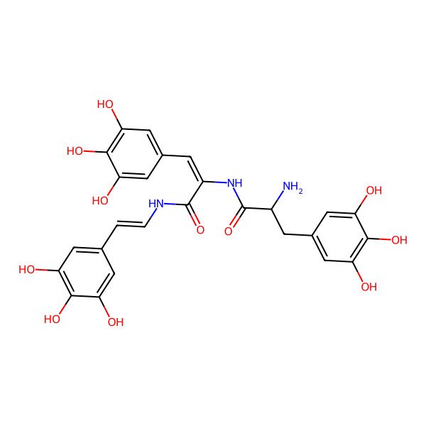2D Structure of Tunichrome B-1