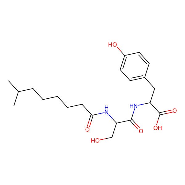 2D Structure of Tupuseleiamide A (mezcla con el B)