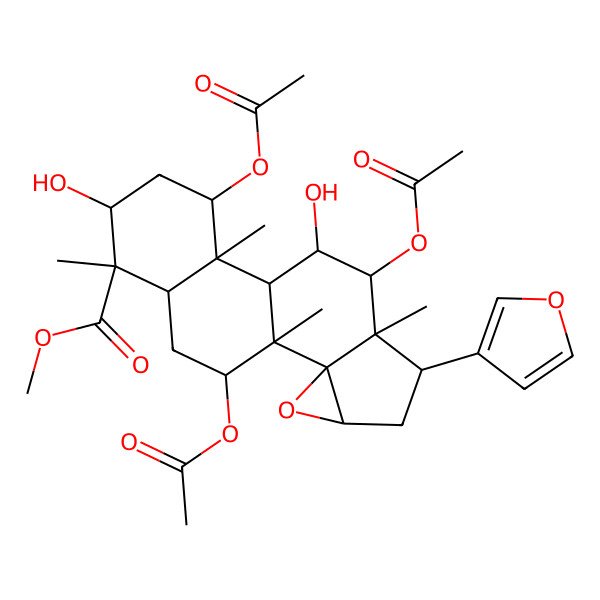2D Structure of Turraeanthus TB2 2D Structure of Turraeanthus TB2
