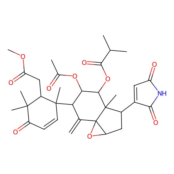 2D Structure of Turrapubesin B