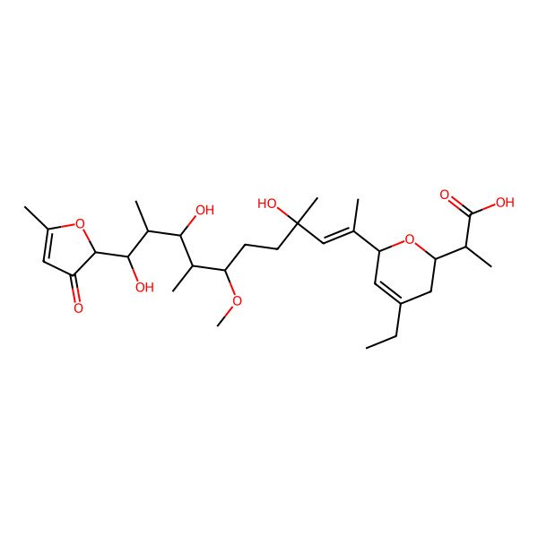 2D Structure of Tuscoron B