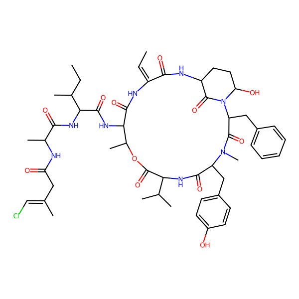 2D Structure of Tutuilamide A