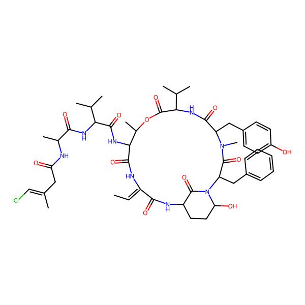 2D Structure of Tutuilamide B