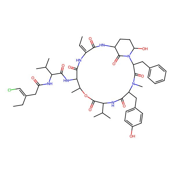 2D Structure of Tutuilamide C