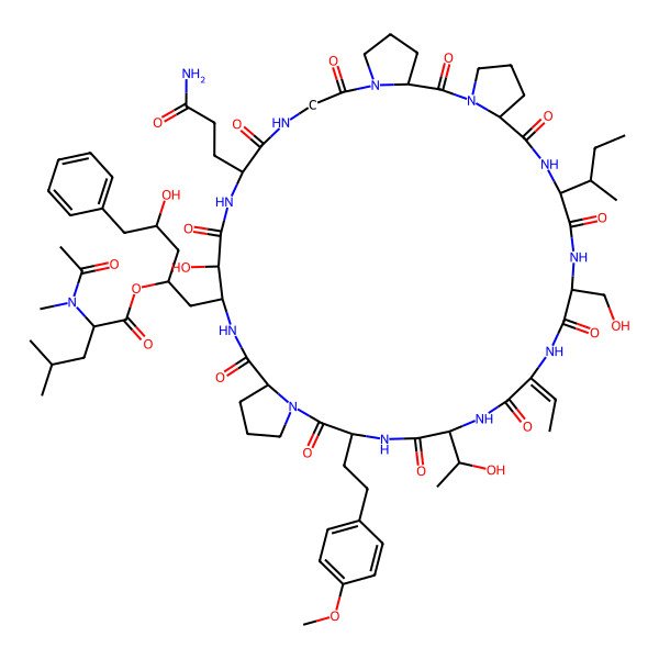 2D Structure of Tychonamide A