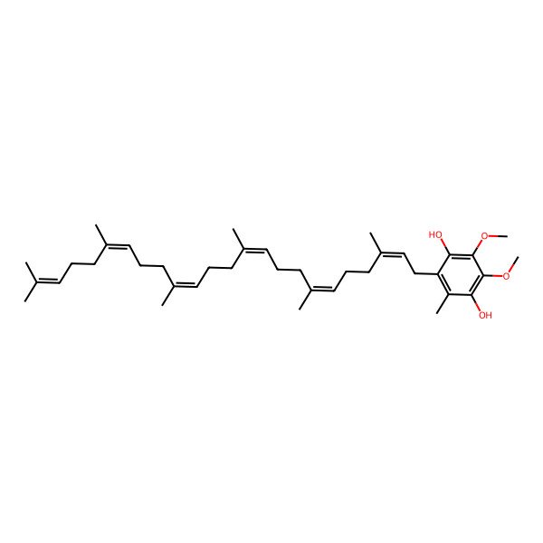 2D Structure of Ubiquinol-6
