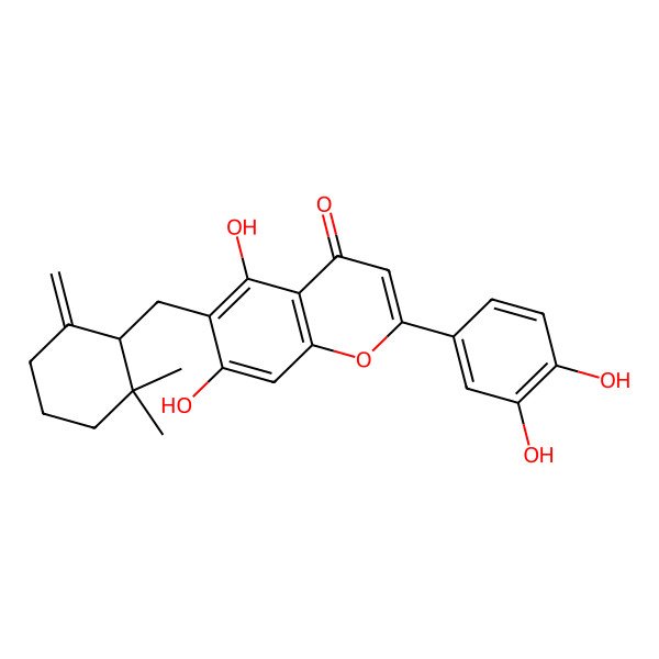 2D Structure of ugonin J 2D Structure of ugonin J