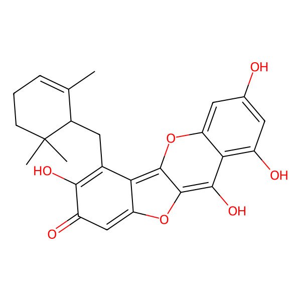 2D Structure of Ugonin M 2D Structure of Ugonin M