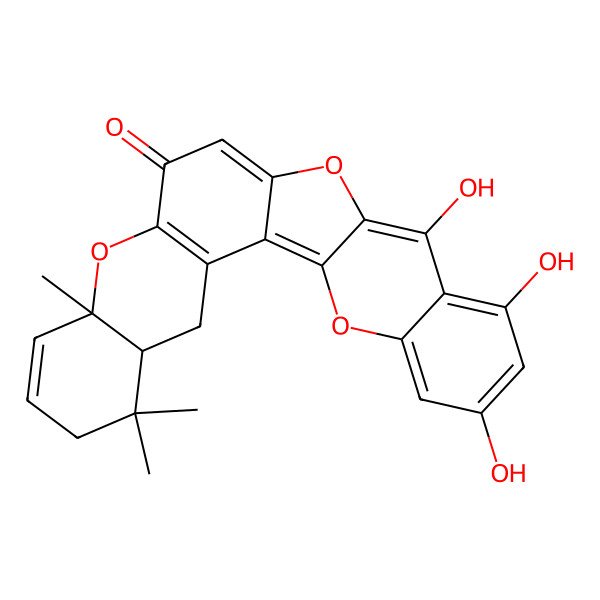 2D Structure of Ugonin O 2D Structure of Ugonin O