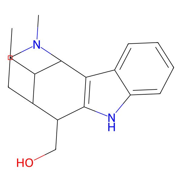 2D Structure of Uleine, 1,13-dihydro-13-hydroxy-
