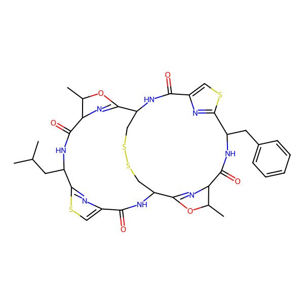 2D Structure of Ulithiacyclamide B