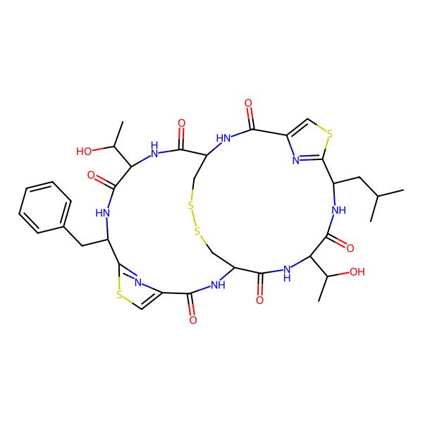 2D Structure of Ulithiacyclamide E