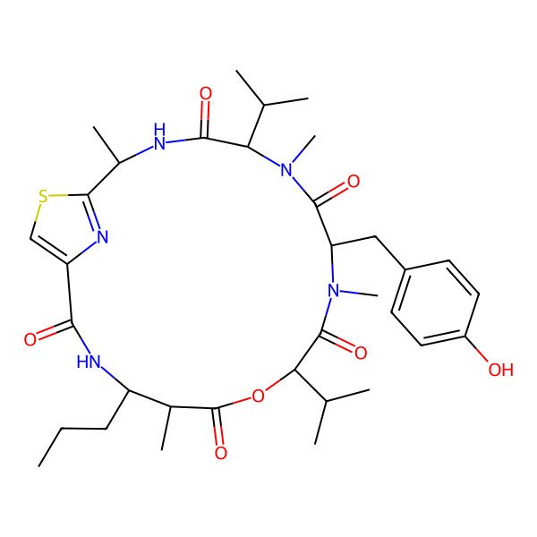 2D Structure of Ulongamide D