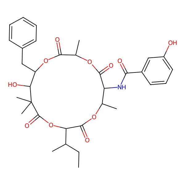 2D Structure of Unantimycin A