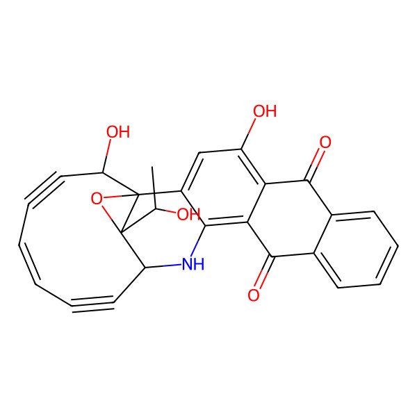 2D Structure of Uncialamycin