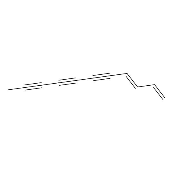2D Structure of Undeca-1,3-dien-5,7,9-triyne 2D Structure of Undeca-1,3-dien-5,7,9-triyne