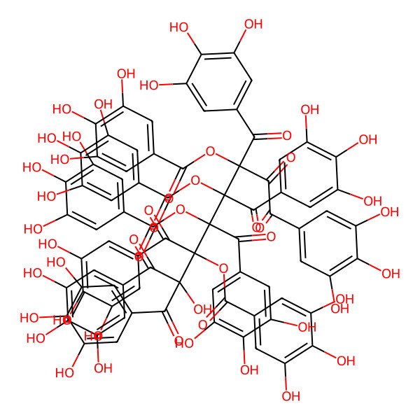 2D Structure of Undecagalloylglucos