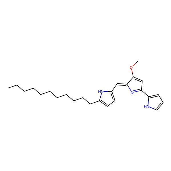 2D Structure of Undecylprodiginine