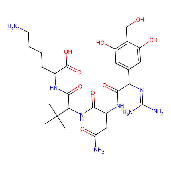 2D Structure of Pheganomycin