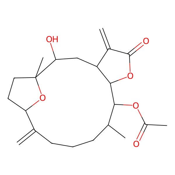 2D Structure of Uprolide D acetate